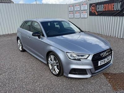 Silver Used 2018 Audi A3 Sportback S-Line Hatchback | £15,550 (Fair price)
