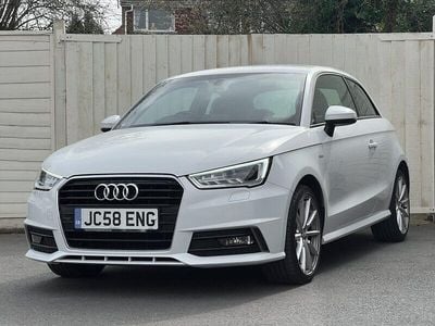Used Audi A1 S-Line 116 HP (85 kW) 2016 White Hatchback