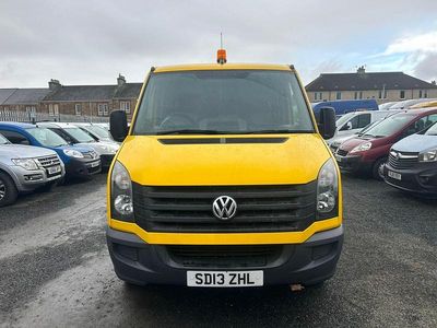 Used VW Crafter 109 HP (80 kW) 2013 Green Van