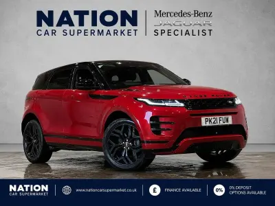 Used Land Rover Range Rover evoque SE Dynamic 2021 Red SUV