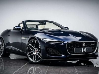 Used Jaguar F-Type R-Dynamic 450 HP (330 kW) 2021 Blue Cabriolet