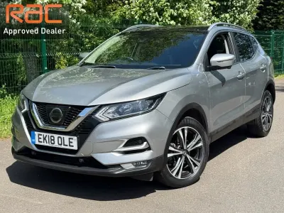 Used Nissan Qashqai N-Connecta 115 HP (84 kW) 2018 Silver SUV