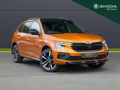 Used Skoda Kamiq Monte Carlo 114 HP (83 kW) 2025 Phoenix orange metallic SUV