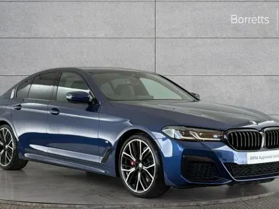 Used BMW 520 M Sport 190 HP (139 kW) 2023 Blue Sedan