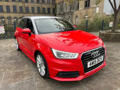 Used Audi A1 S-Line 125 HP (91 kW) 2015 Red Hatchback