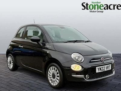 Black Used 2022 Fiat 500 Dolcevita Hatchback | £10,995 (Fair price)