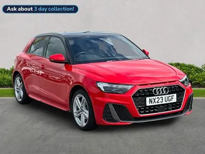 Used Audi A1 Sportback S-Line 110 HP (80 kW) 2023 Red Hatchback