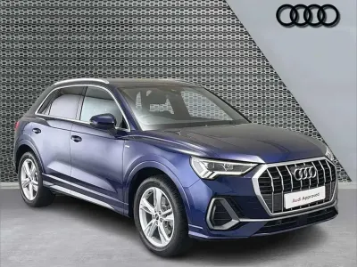Used Audi Q3 S-Line 187 HP (137 kW) 2023 Blue SUV
