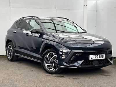 Second-hand Hyundai Kona N Line 138 CP (101 kW) 2025 Albastru SUV