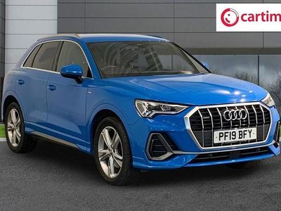 Blue Used 2019 Audi Q3 S-Line SUV | £20,990 (Fair price)