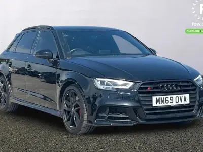 Used Audi S3 Sportback Black Edition 300 HP (220 kW) 2019 Black Hatchback