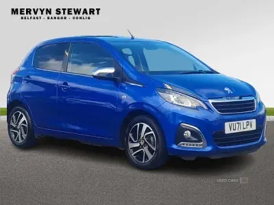 Used Peugeot 108 Collection 2021 Blue Hatchback