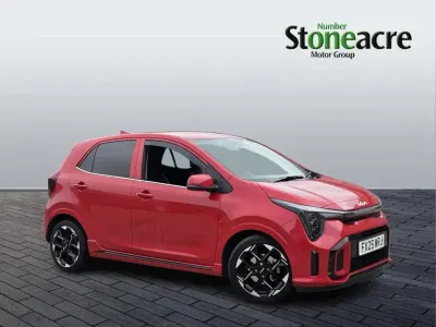 Used Kia Picanto GT-Line 61 HP (44 kW) 2025 Red Hatchback