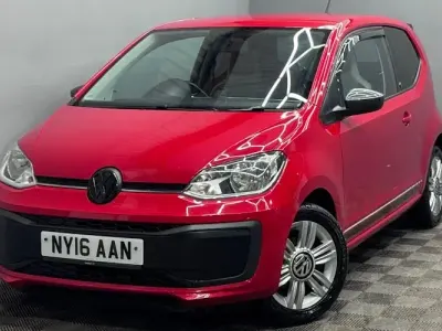 Used VW up! Beats 75 HP (55 kW) 2016 Red Hatchback