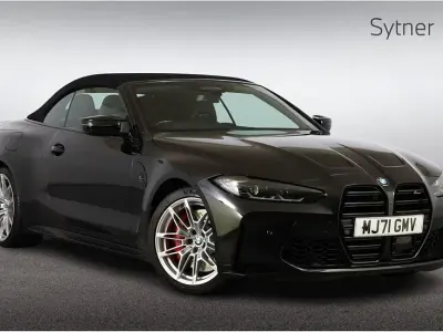 Used BMW M4 Cabriolet Competition Edition 503 HP (369 kW) 2021 Black Cabriolet
