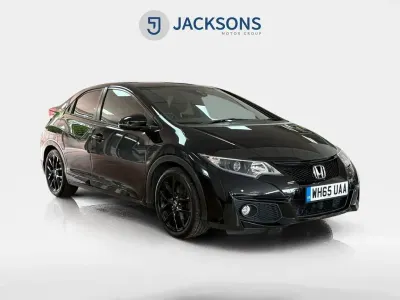 Begagnad Honda Civic Sport 142 HK (104 kW) 2015 Svart Halvkombi