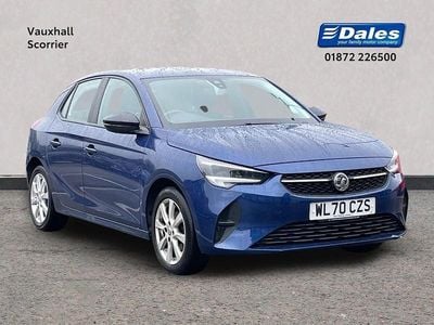 Used Vauxhall Corsa 2021 Navy blue Hatchback