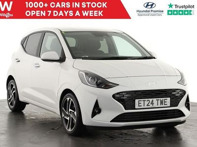 White Used 2024 Hyundai i10 Premium Hatchback | £14,799 (Fair price)