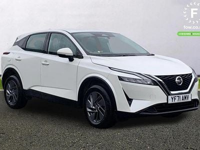 White Used 2021 Nissan Qashqai Acenta Premium SUV | £15,299 (Good price)