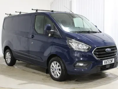 Used Ford Transit Custom Limited 130 HP (95 kW) 2022 Blue Van