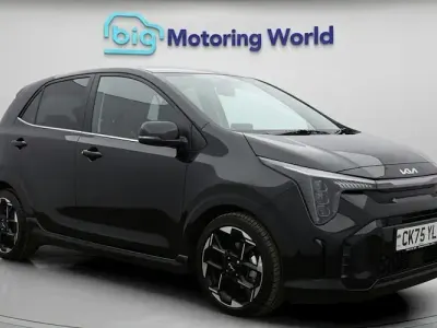 Ny Kia Picanto GT-Line S 69 HK (50 kW) 2025 Svart Halvkombi