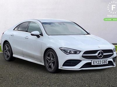 Used Mercedes CLA200 AMG Line Premium 163 HP (119 kW) 2022 White Coupe