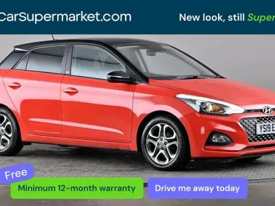 Używany Hyundai i20 84 KM (61 kW) 2019 Czerwony Hatchback