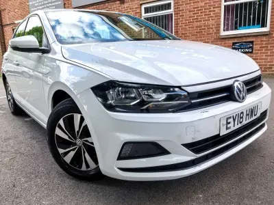 Used VW Polo SE 95 HP (69 kW) 2018 White Hatchback