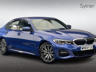 Blue Used 2019 BMW 330e M Sport | £21,000 (A bit pricey)