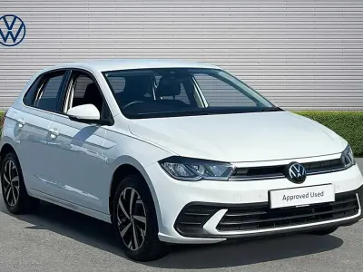 Used VW Polo Match 95 HP (69 kW) 2025 White Hatchback