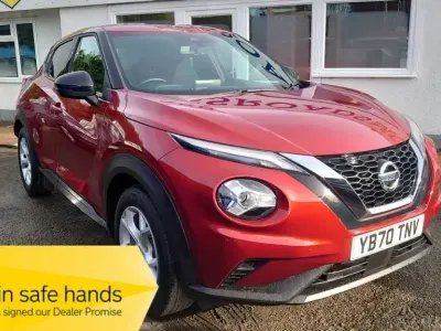 Used Nissan Juke N-Connecta 114 HP (83 kW) 2020 Red SUV