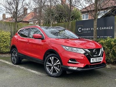 Red Used 2020 Nissan Qashqai N-Connecta SUV | £13,500 (Good price)