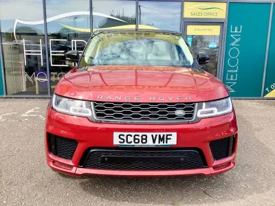 Used Land Rover Range Rover Sport HSE Dynamic 306 HP (225 kW) 2018 Red SUV