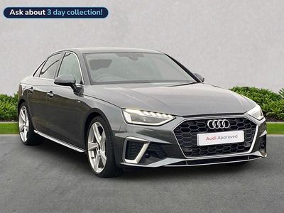 Grey Used 2023 Audi A4 S-Line Sedan | £25,182 (Fair price)