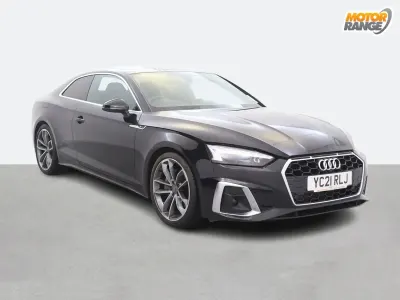 Usado Audi A5 S-Line 204 HP (150 kW) 2021 Preto Coupé
