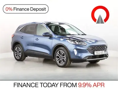 Used Ford Kuga Titanium 120 HP (88 kW) 2022 Blue SUV