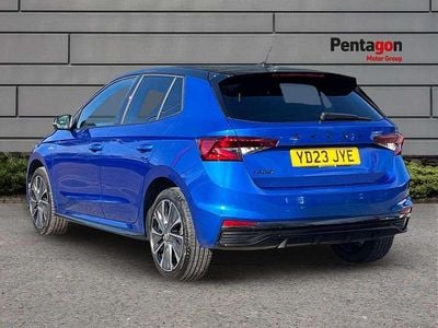 Used Skoda Fabia Monte Carlo 108 HP (79 kW) 2023 Blue Hatchback