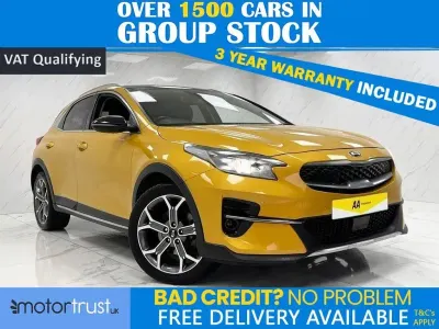 Used Kia XCeed First Edition 139 HP (102 kW) 2021 Yellow SUV
