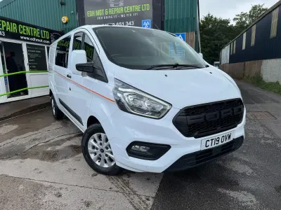 Used Ford Transit Custom Trend 105 HP (77 kW) 2019 White Van