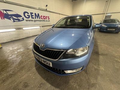 Blue Used 2013 Skoda Rapid Elegance Hatchback | £5,295 (A bit pricey)