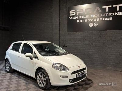 Used Fiat Punto Easy Plus 2017 White Hatchback