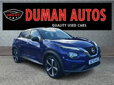 Used Nissan Juke Tekna 114 HP (83 kW) 2020 Blue SUV