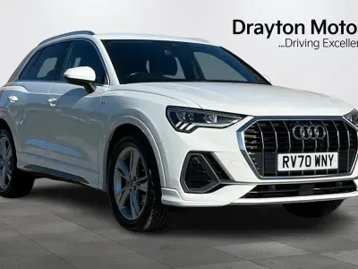 Usado Audi Q3 S-Line 150 CV (110 kW) 2020 Blanco SUV