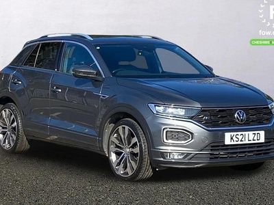 Used VW T-Roc R-line 150 HP (110 kW) 2020 Grey SUV