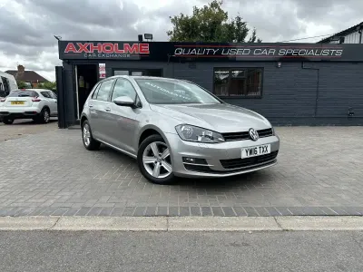Used VW Golf VII Edition 125 HP (91 kW) 2016 Silver Hatchback