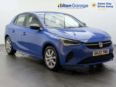 Second-hand Vauxhall Corsa Edition 75 CP (55 kW) 2022 Albastru Hatchback