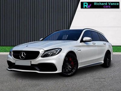 Used Mercedes C63S AMG Premium 2016 White Estate