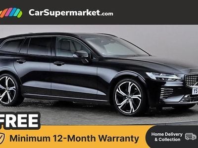 Black Used 2022 Volvo V60 Plus Estate | £23,187 (Fair price)