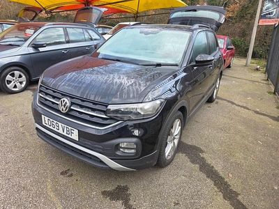 Used VW T-Cross SE 115 HP (84 kW) 2020 Black SUV
