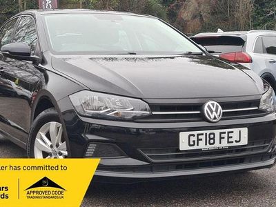 Black Used 2018 VW Polo SE Hatchback | £11,495 (Fair price)